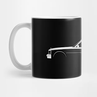 Cadillac Seville (1977) Silhouette Mug